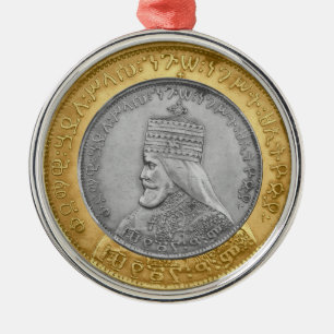 Haile Selassie Jah Rastafari Reggae Rasta Roots  Ornament Aus Metall