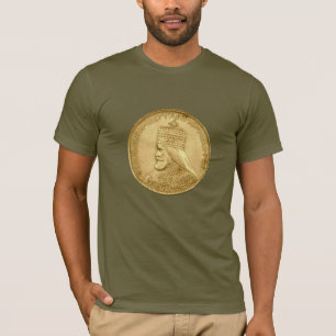 Haile Selassie Jah Rastafari Reggae Rasta Roots T-Shirt