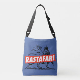 Haile Selassie - Jah Rastafari - Reggae Roots Bag Tragetaschen Mit Langen Trägern