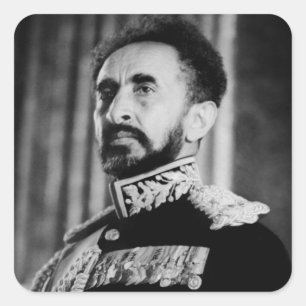 Haile Selassie - Jah Rastafari - Reggae Sticker