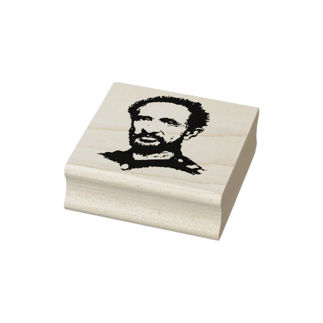 Haile Selassie Jah Royal Emperor Ethiopia Stamp Gummistempel (Stempel)