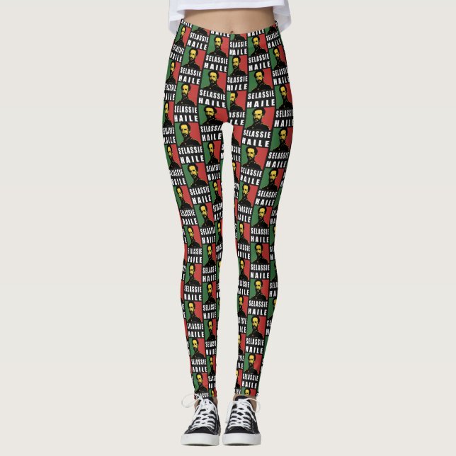 Haile Selassie - King of the kings - Yoga Leggins (Vorderseite)