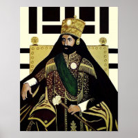 Haile Selassie Lion Rasta Solomon Jah Rastafari