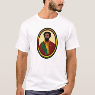 Haile Selassie Rasta Reggae Äthiopien Jamaika T-Shirt