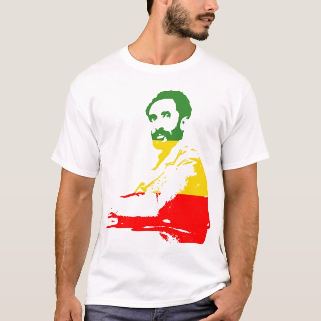 Haile Selassie T-Shirt (Vorderseite)