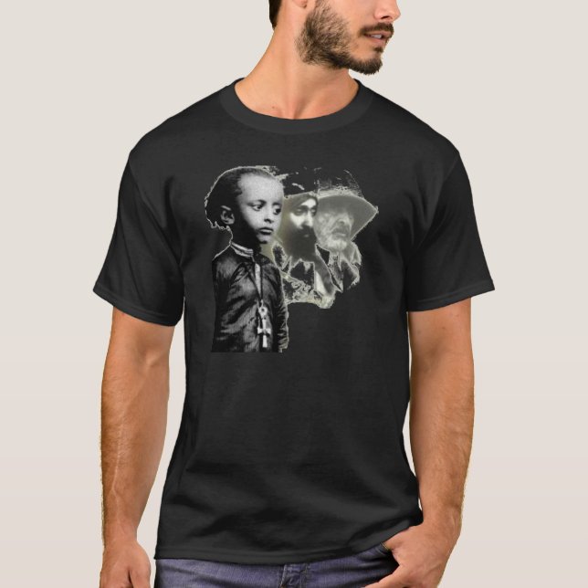 Haile Selassie Through Ages T - Shirt (Vorderseite)