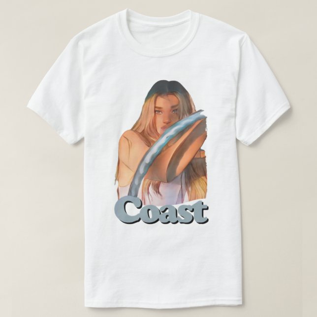 Hailee Steinfeld Coast T-Shirt (Design vorne)