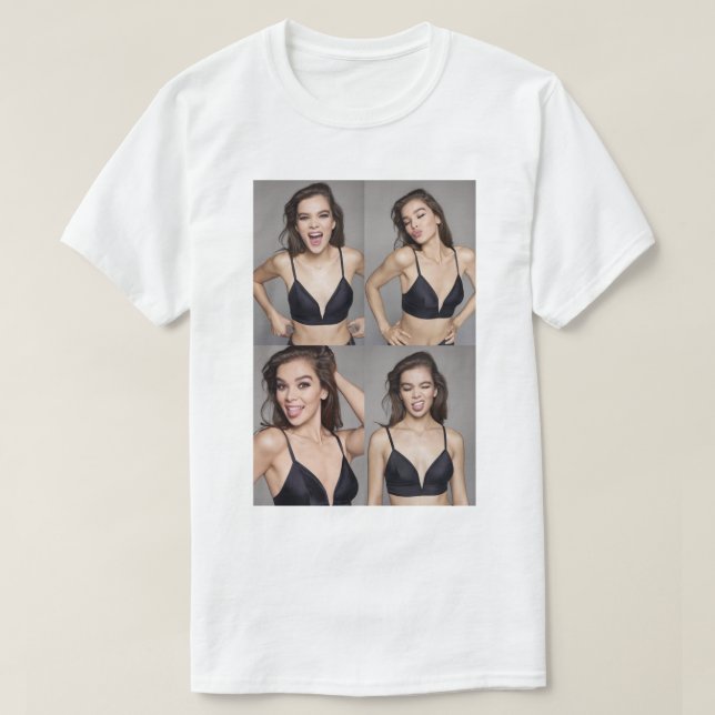 Hailee Steinfeld T-Shirt (Design vorne)
