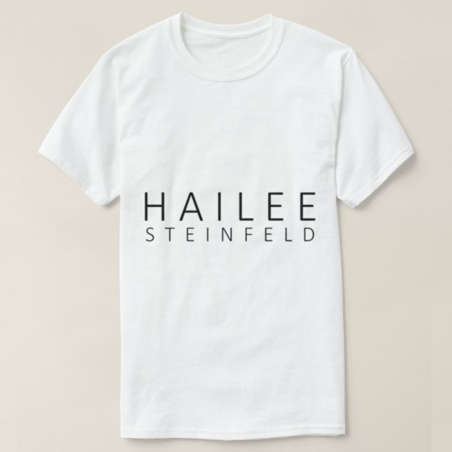 Hailee Steinfeld T-Shirt (Design vorne)