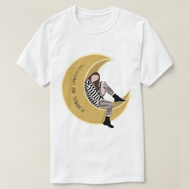 Hailee Steinfeld X The Moon Collection T-Shirt (Design vorne)