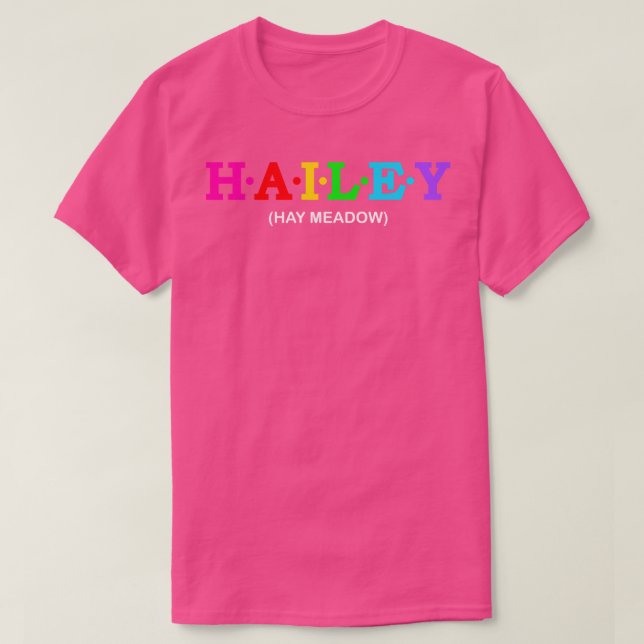 Hailey Hay Meadow T-Shirt (Design vorne)