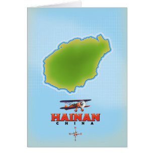 Hainan China Karte