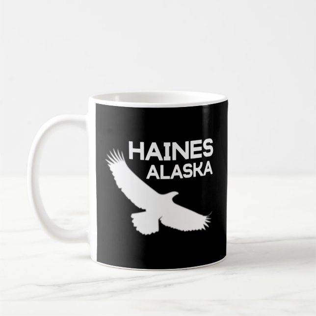 Haines Alaska Eagle Kaffeetasse (Links)