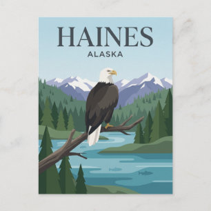 Haines, Alaska USA Postkarte