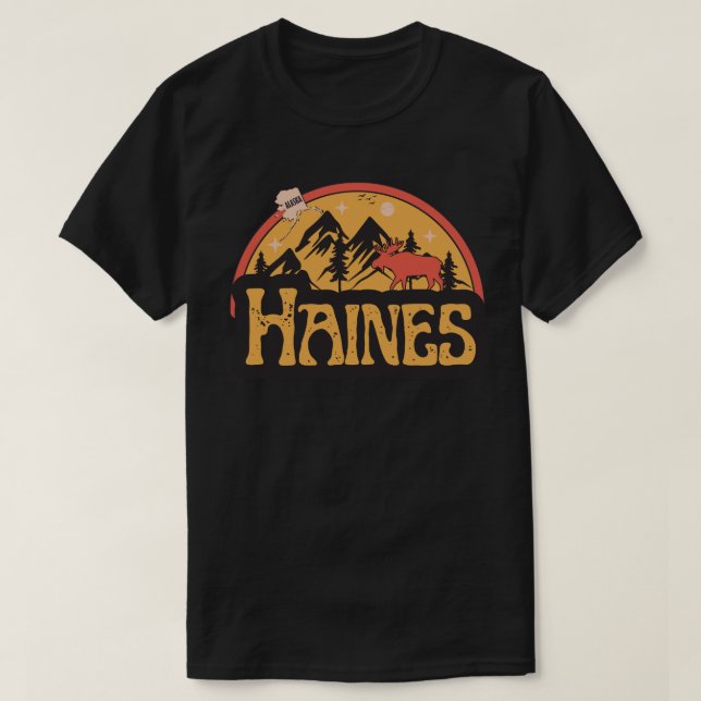 Haines, T - Shirt Alaska-Shirt (Design vorne)