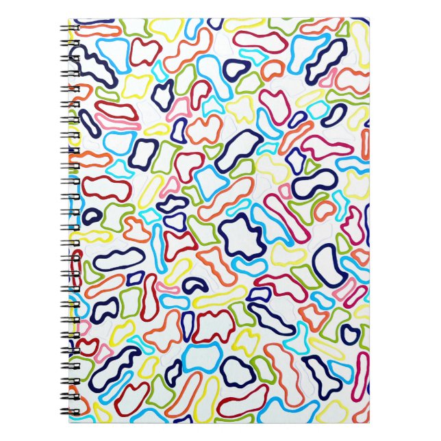 Hair Bands Notebook Notizblock (Vorderseite)