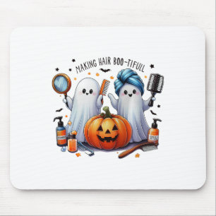 Hair Bootiween Hair Stylist Ghost Mousepad
