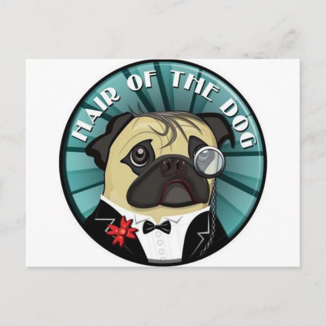 Hair der Hunde Postkarte (Vorderseite)