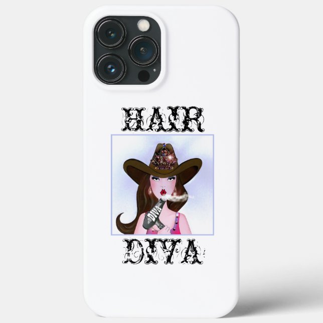 ‚HAIR DIVA‘ Case-Mate iPhone HÜLLE (Rückseite)