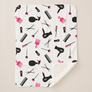 Hair Dresser Sherpa Blanket Sherpadecke