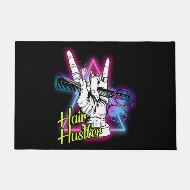 Hair Hustler Fußmatte (Vorderseite)