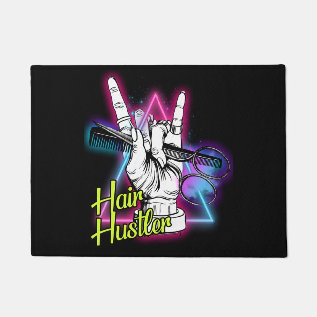 Hair Hustler Fußmatte (Vorderseite)