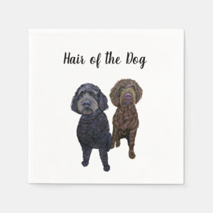 "Hair of the Dog" Hochzeitscocktail Napkins Serviette