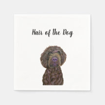 "Hair of the Dog" Hochzeitscocktail Napkins
