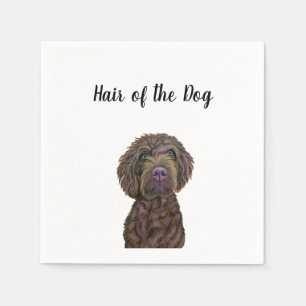 "Hair of the Dog" Hochzeitscocktail Napkins Serviette