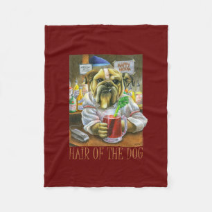 Hair of the Dog (Katerhilfe) Fleecedecke
