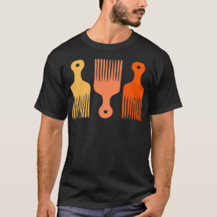 Hair Pick Comb Curly Girl 2 T-Shirt