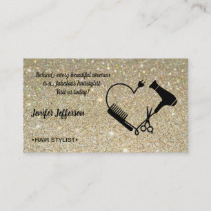 Hair Salon Business Card Terminkarte