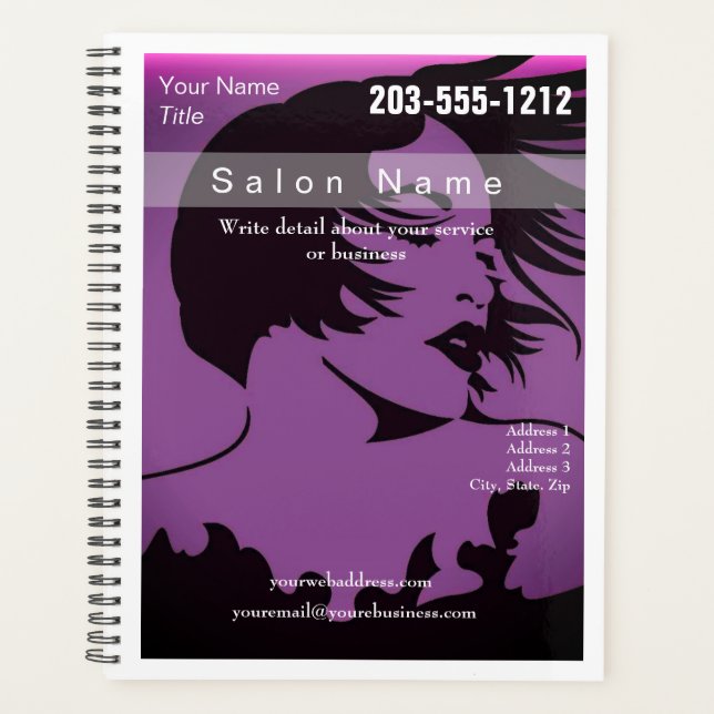 Hair Salon - HAMbyWG Planer (Vorderseite)