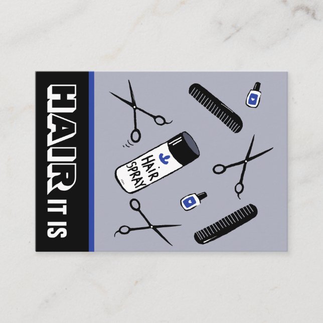 Hair Salon Visitenkarte (Vorderseite)