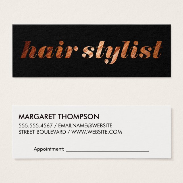 Hair Stylist (Vorne & Hinten)