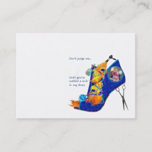 Hair Stylist Business Card Visitenkarte