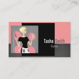 Hair Stylist Business Cards Visitenkarte