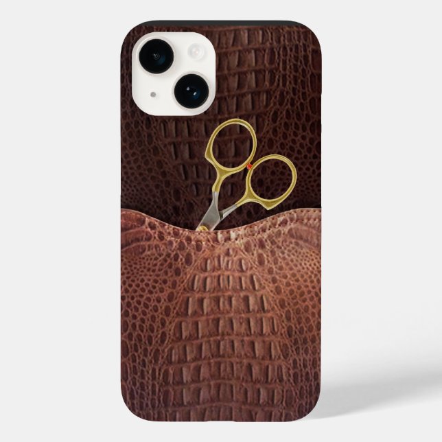 Hair Stylist Case-Mate iPhone Hülle (Rückseite)