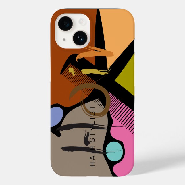 Hair Stylist Case-Mate iPhone Hülle (Rückseite)