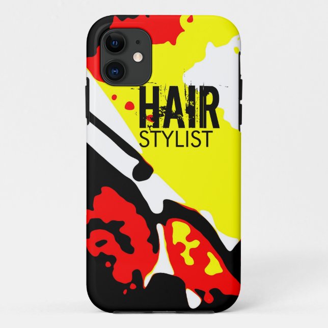 Hair Stylist Case-Mate iPhone Hülle (Rückseite)