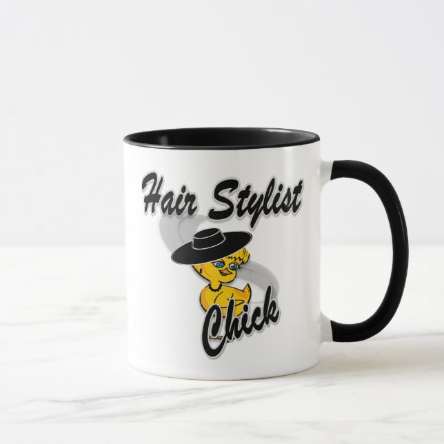 Hair Stylist Chick #4 Tasse (Rechts)