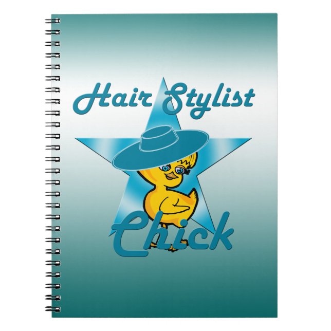 Hair Stylist Chick #7 Notizblock (Vorderseite)