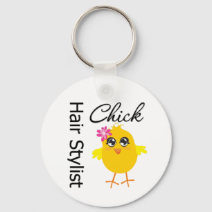 Hair Stylist Chick Schlüsselanhänger