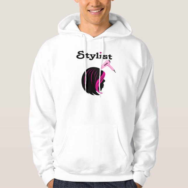 Hair Stylist Hoodie (Vorderseite)
