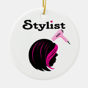 Hair Stylist Keramikornament