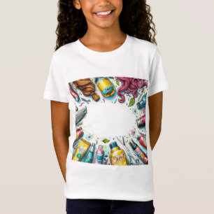 Hair Stylist Life - Stilvolle Typografie Design T-Shirt