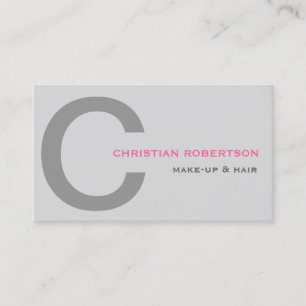 Hair Stylist Makeup Artist Business Card Visitenkarte
