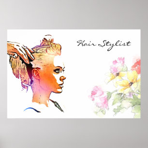 Hair Stylist Poster