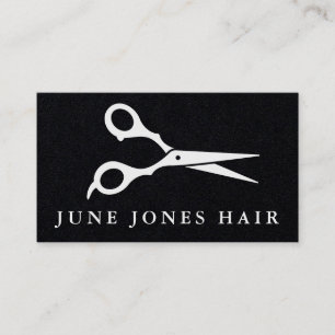Hair Stylist Scissors Chic Barber CUSTOM Visitenkarte