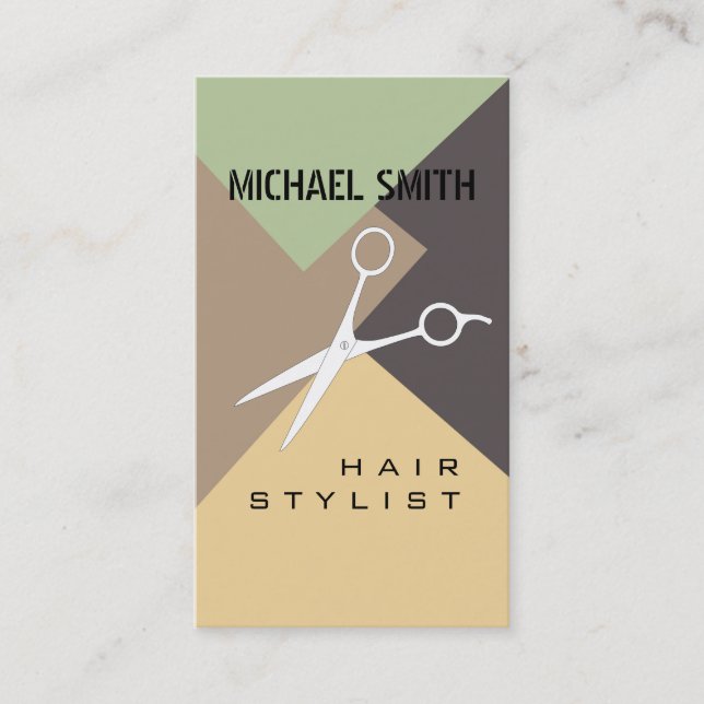 Hair Stylist Termin Retro Farbmuster #20 (Vorderseite)